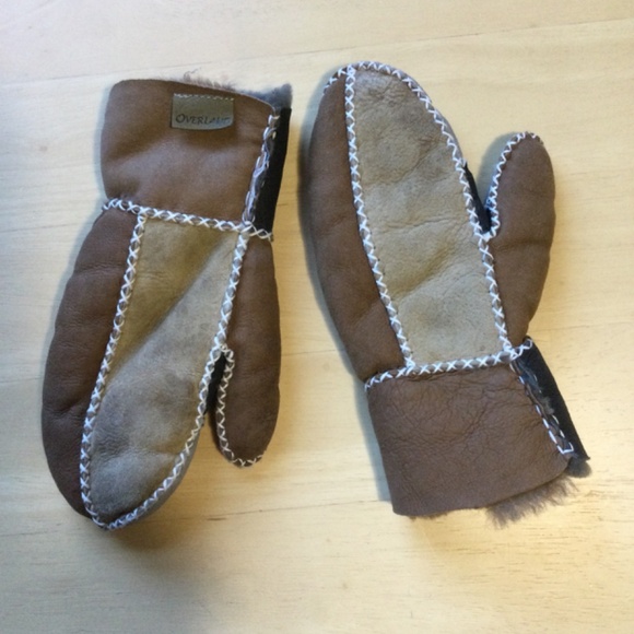 Overland Sheepskin Mittens Size 4-5 - Picture 3 of 4